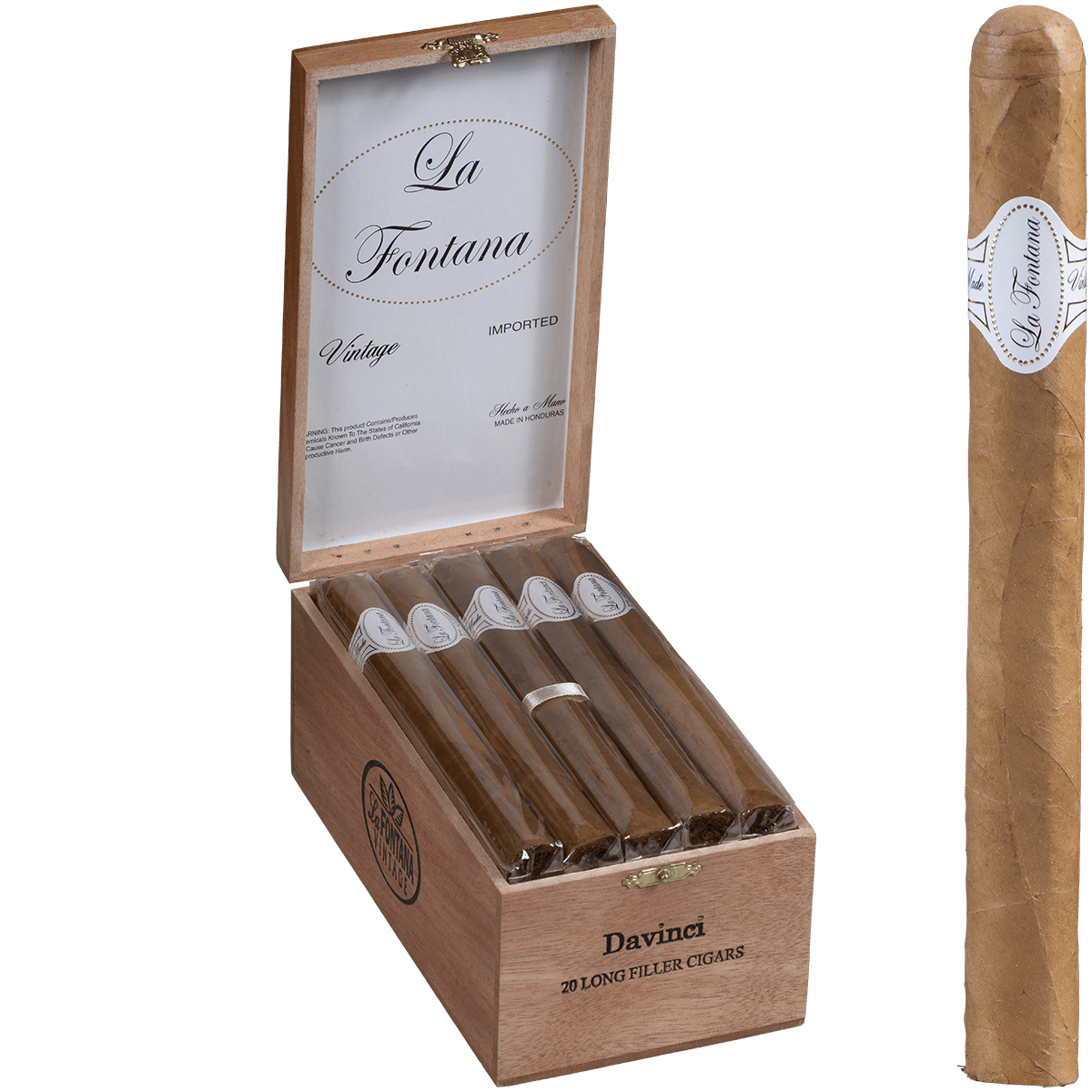 La Fontana Vintage Davinci 20 Ct. Box 7.00X48