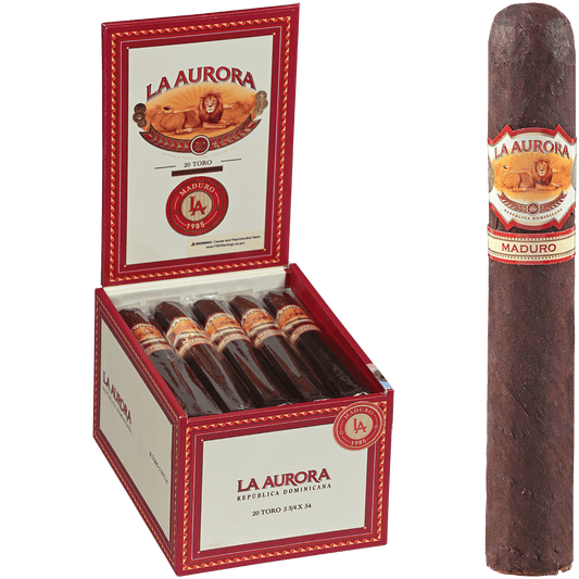 La Aurora 1985 Maduro Toro 20 Ct. Box 5.75X54