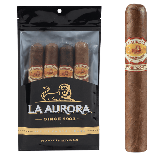 Promo La Aurora Original Blends Toro Sampler 4 Pack. 4X50