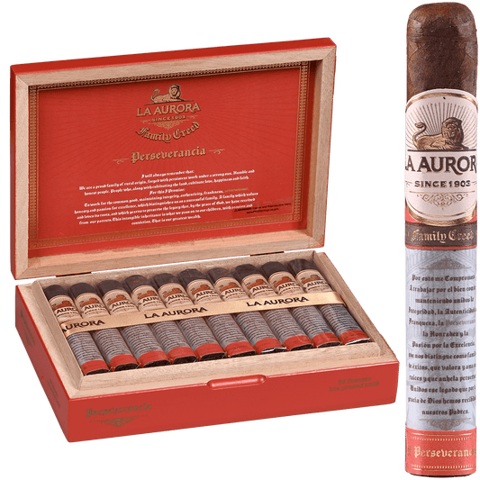 La Aurora Family Creed Perseverancia Robusto 20 Ct. Box 5.00X50