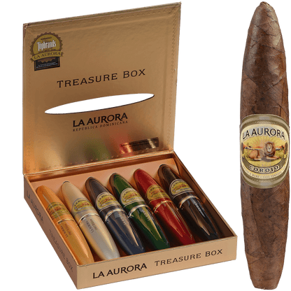 La Aurora Preferidos #2 Tubes Treasure Sampler 6 Ct. Box 5.00X54