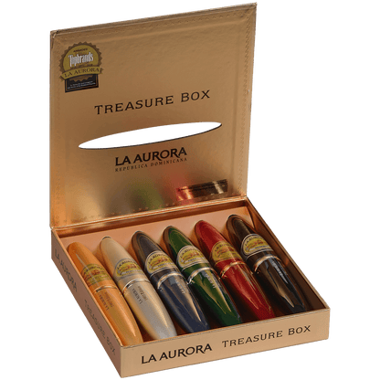 La Aurora Preferidos #2 Tubes Treasure Sampler 6 Ct. Box 5.00X54