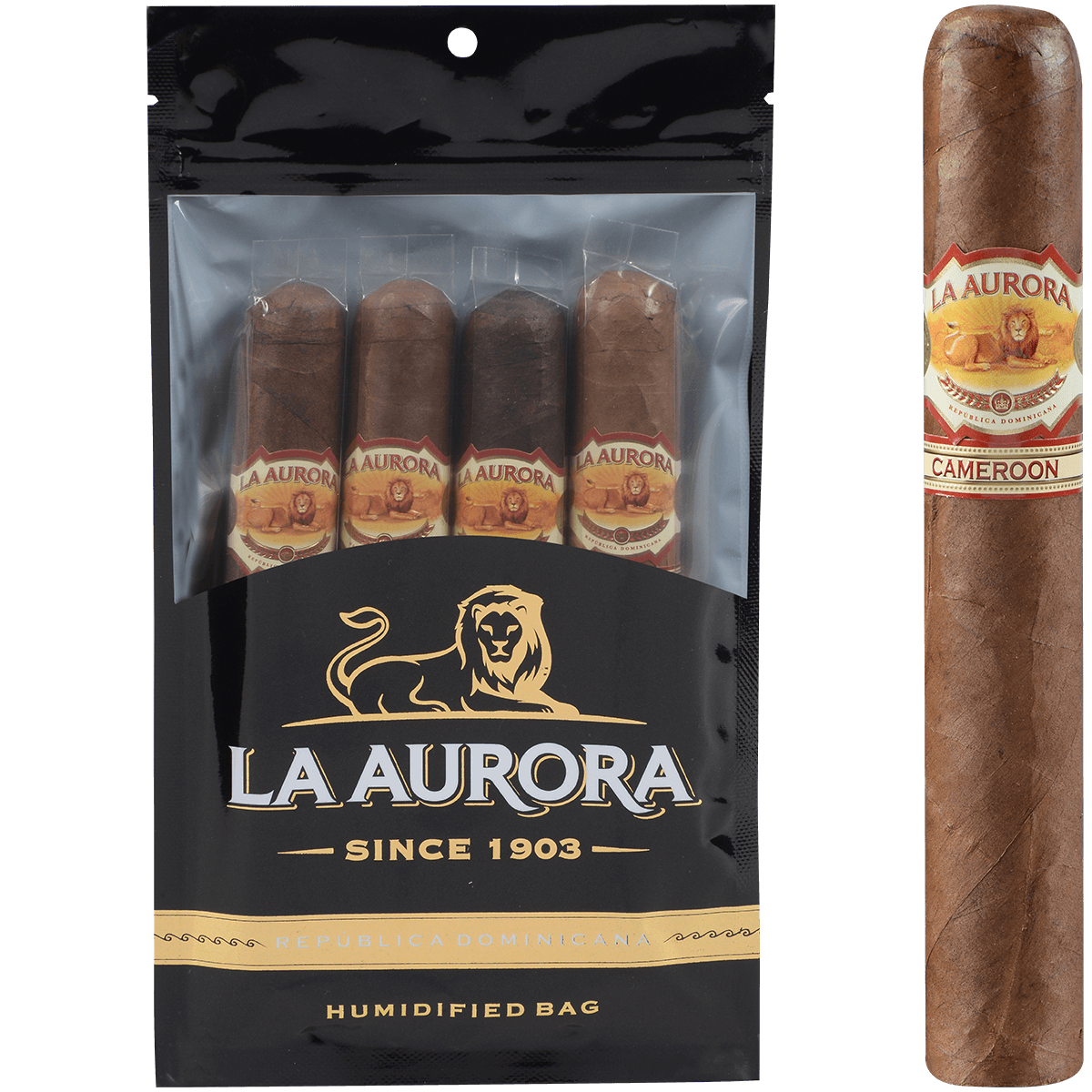 La Aurora Original Blends Toro Sampler 5.75X54 Fresh Packs 5/4
