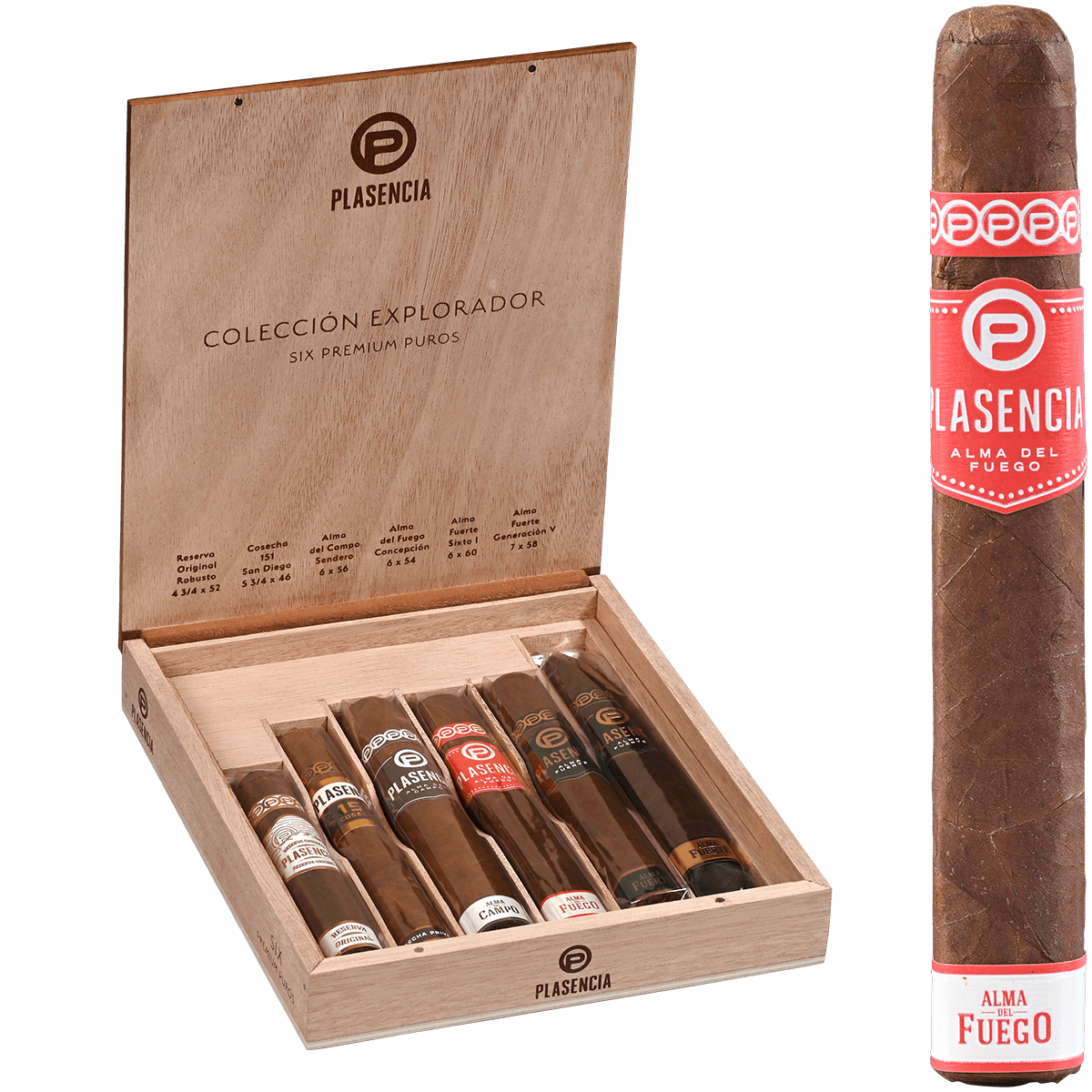 Limited Edition Plasencia Explorer 6 Ct. Sampler Box