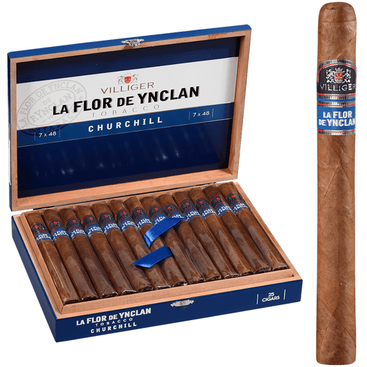 Villiger La Flor De Ynclan Churchill 25 Ct. Box 7.00X48
