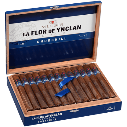 Villiger La Flor De Ynclan Churchill 25 Ct. Box 7.00X48