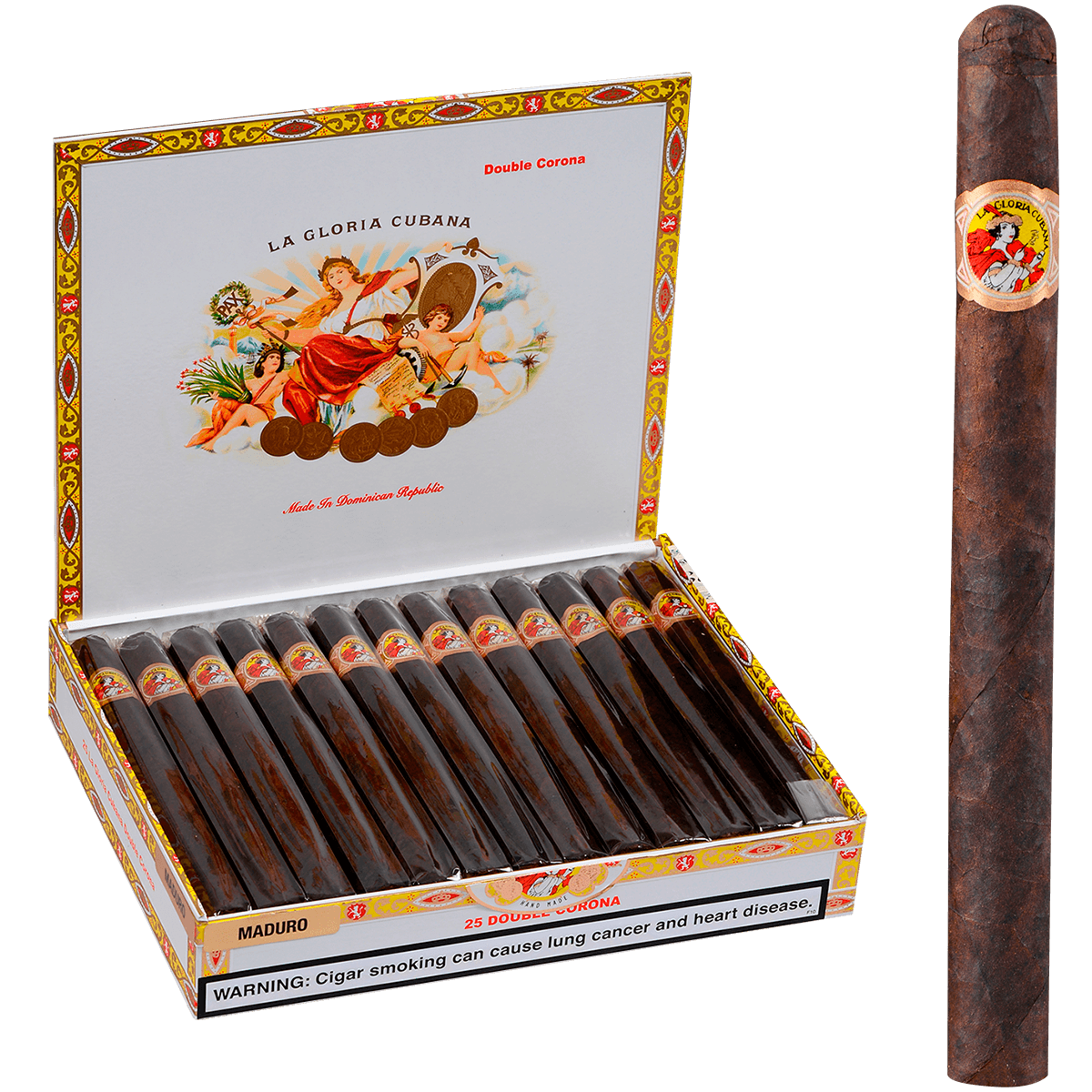 La Gloria Cubana Double Corona Maduro 25 Ct. Box 7.75X49
