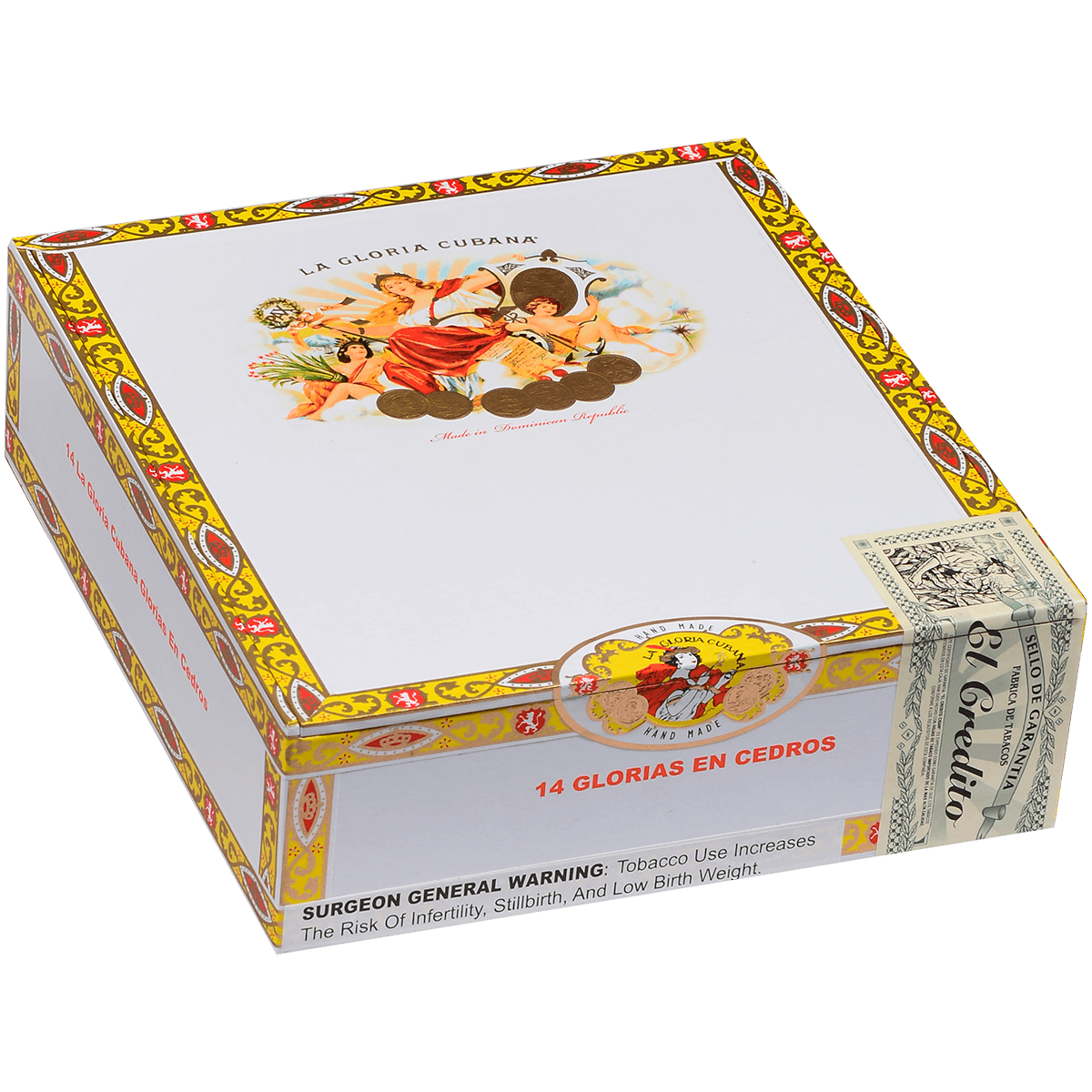 La Gloria Cubana En Cedros Natural Tubes 14 Ct. Box 6.75X48