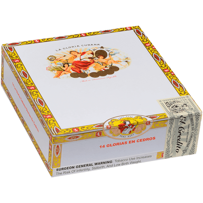 La Gloria Cubana En Cedros Natural Tubes 14 Ct. Box 6.75X48