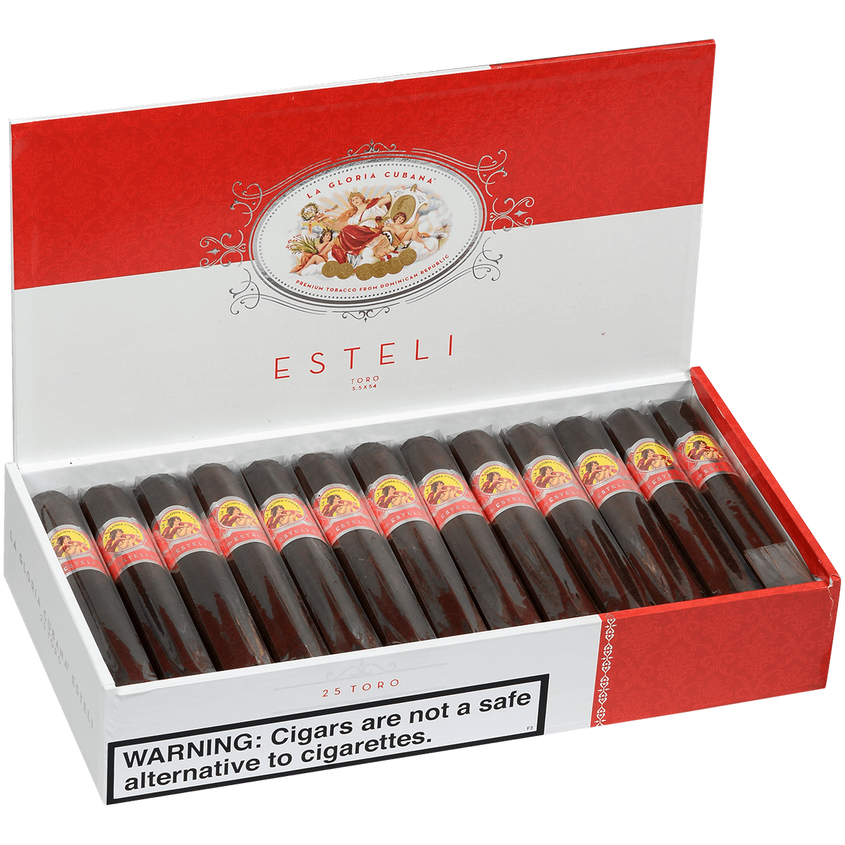 La Gloria Cubana Esteli Toro 25 Ct. Box 5.50X54