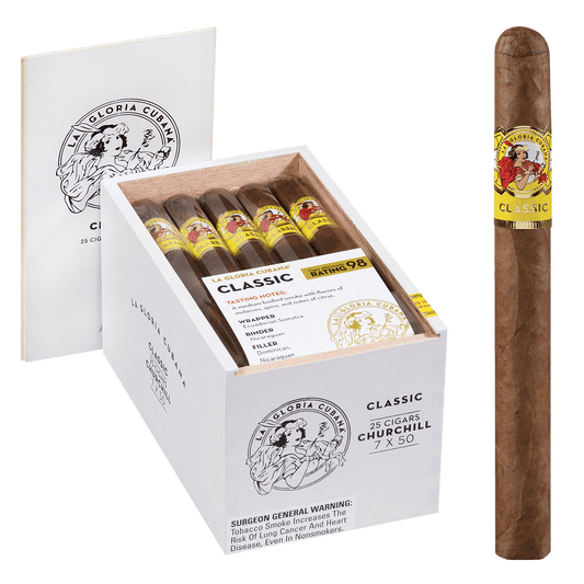 La Gloria Cubana Churchill Natural 25 Ct. Box 7.00X50