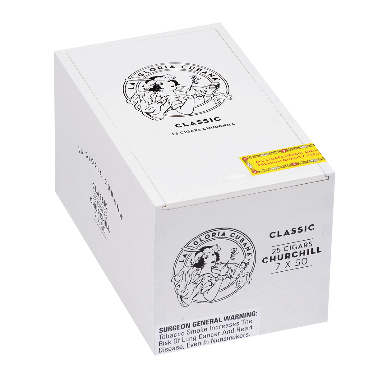 La Gloria Cubana Churchill Natural 25 Ct. Box 7.00X50
