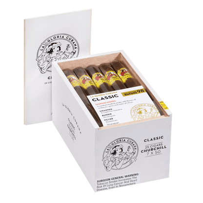 La Gloria Cubana Churchill Natural 25 Ct. Box 7.00X50