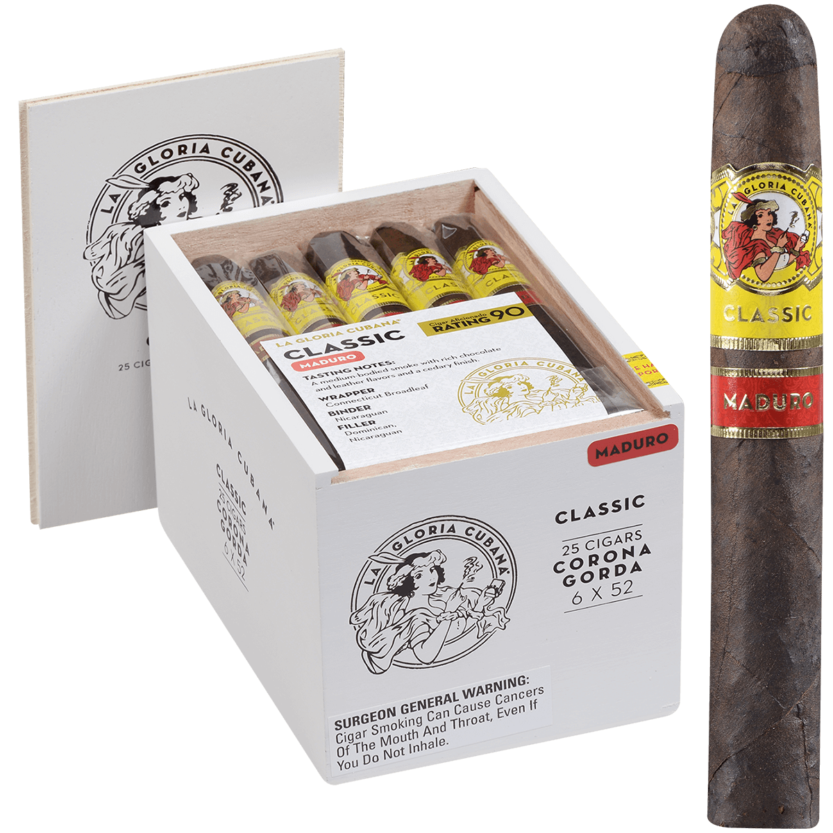 La Gloria Cubana Corona Gorda Maduro 25 Ct. Box 6.00X52