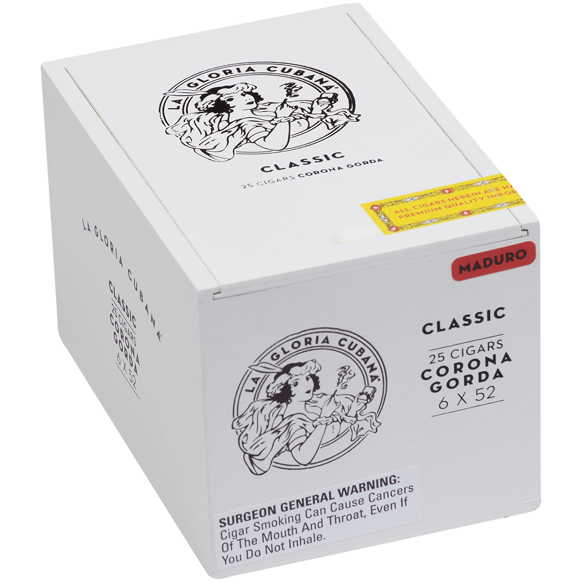 La Gloria Cubana Corona Gorda Maduro 25 Ct. Box 6.00X52