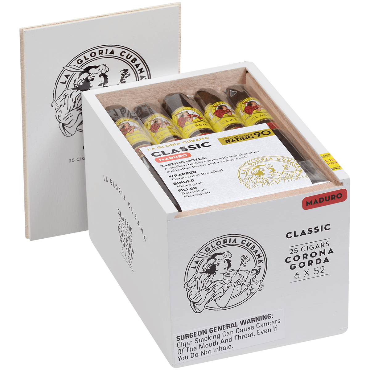 La Gloria Cubana Corona Gorda Maduro 25 Ct. Box 6.00X52