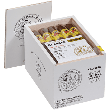 La Gloria Cubana Corona Gorda Natural 25 Ct. Box 6.00X52