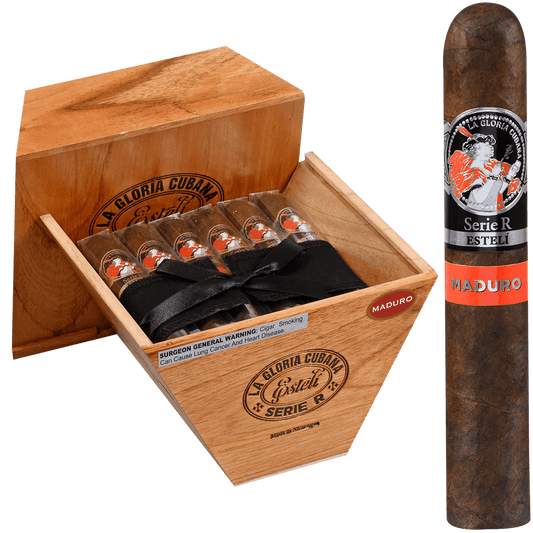 La Gloria Cubana Serie R Esteli Maduro No. Sixty 18 Ct. Box 6.00X60