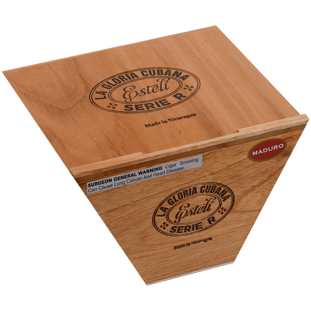 La Gloria Cubana Serie R Esteli Maduro No. Sixty 18 Ct. Box 6.00X60