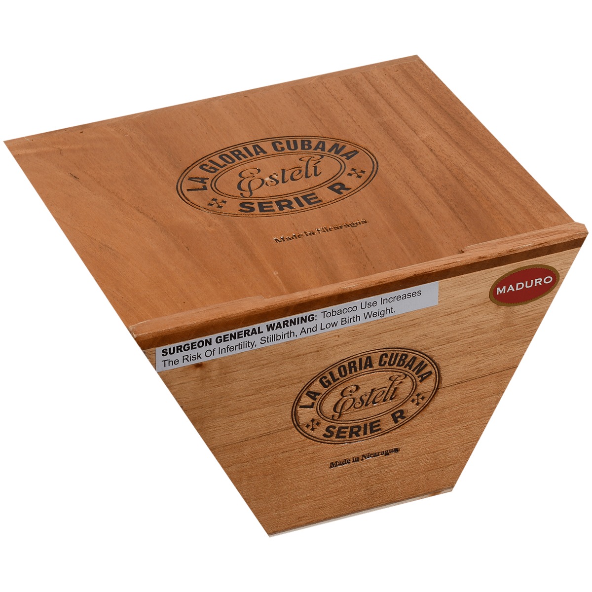 La Gloria Cubana Serie R Esteli Maduro No. Sixty-Four 18 Ct. Box 6.25X64