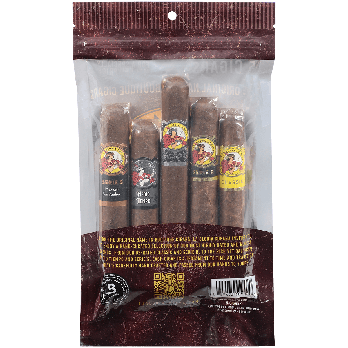 La Gloria Cubana (2) 5 Pack Sampler Displays 5/5