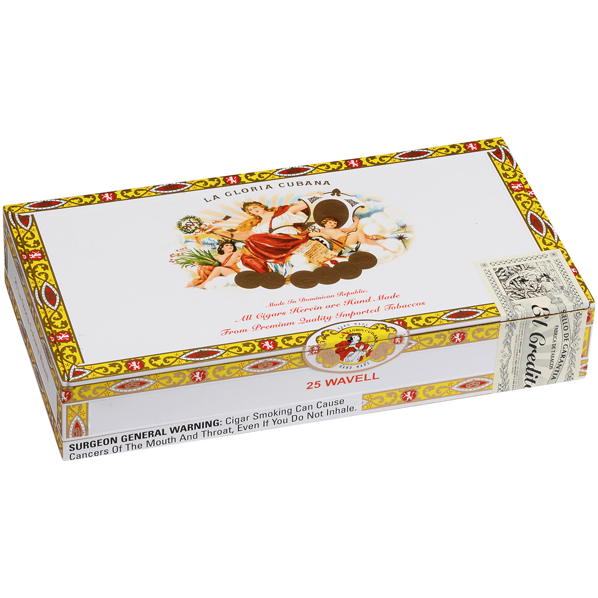 La Gloria Cubana Wavell Natural 25 Ct. Box 5.00X50