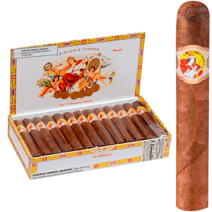 La Gloria Cubana Wavell Maduro 25 Ct. Box 5.00X50