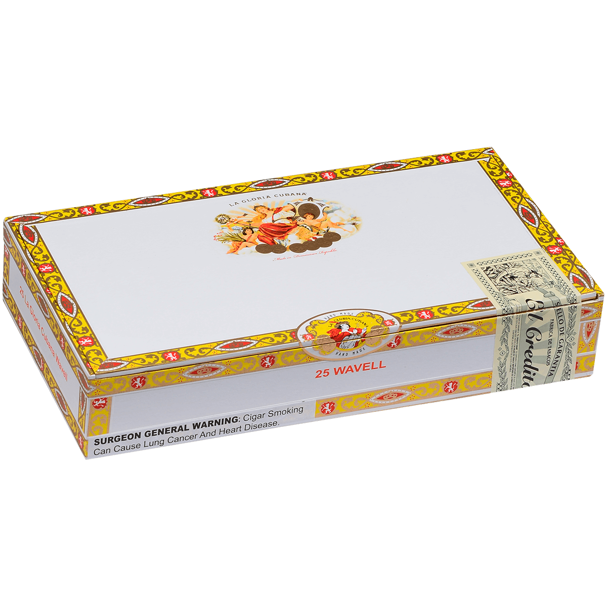 La Gloria Cubana Wavell Maduro 25 Ct. Box 5.00X50