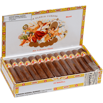 La Gloria Cubana Wavell Maduro 25 Ct. Box 5.00X50