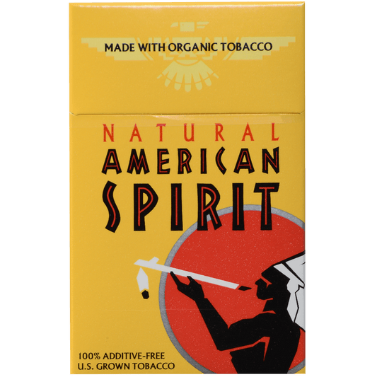 Lip_American Spirit Organic Mellow Taste Gold Hard Pack