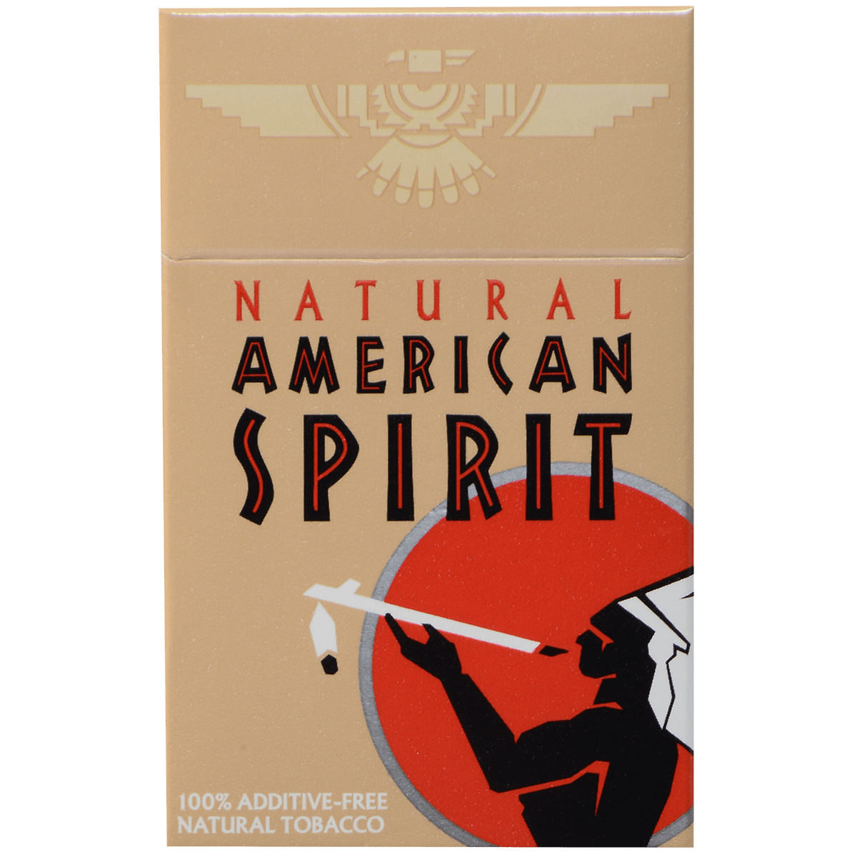 Lip_American Spirit Brown Non-Filter  Hard Pack