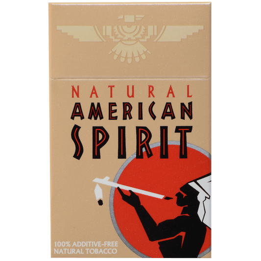 Lip_American Spirit Brown Non-Filter  Hard Pack