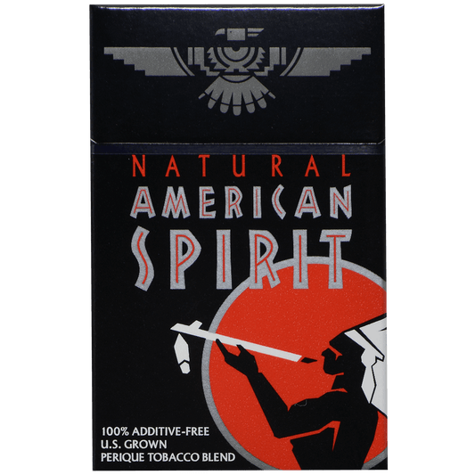 Lip_American Spirit Perique Rich Robust Taste Black Hard Pack