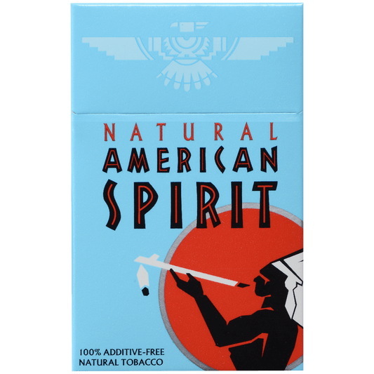 Lip_American Spirit Full-Bodied Taste Blue Hard Pack