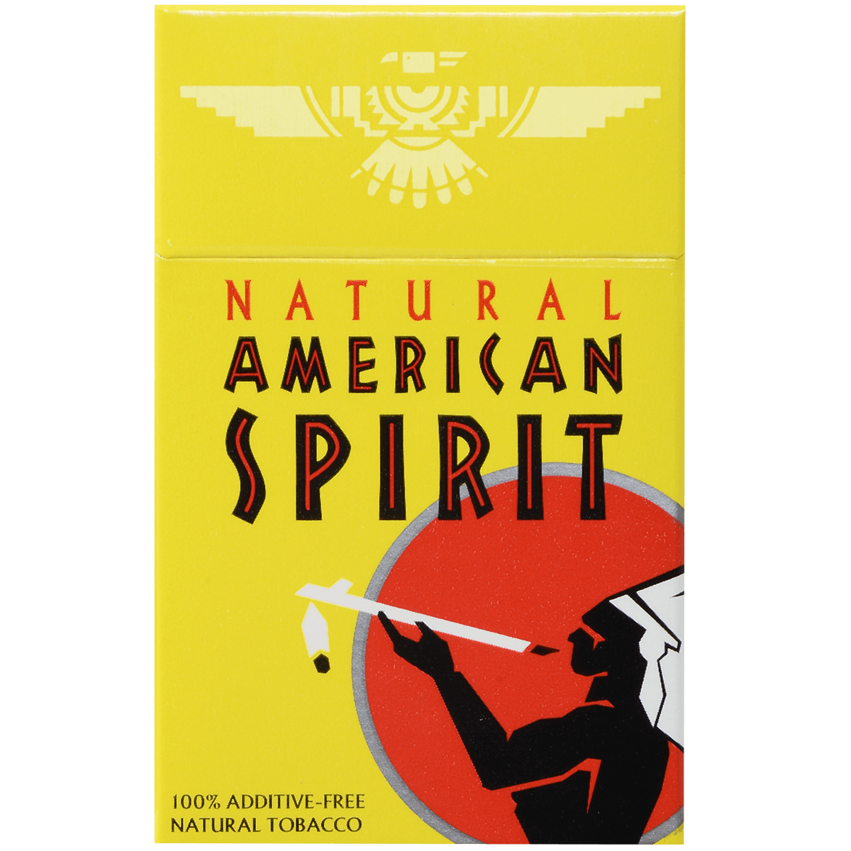 Lip_American Spirit Mellow Taste Yellow Hard Pack