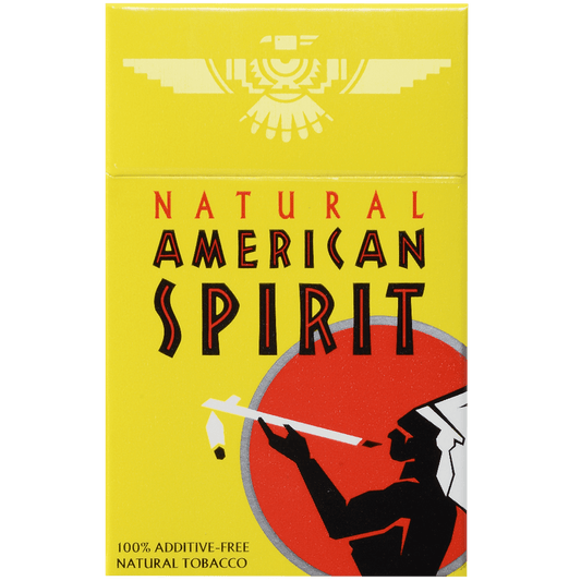 Lip_American Spirit Mellow Taste Yellow Hard Pack