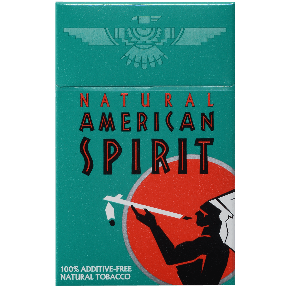 Lip_American Spirit Menthol Full-Bodied Taste Dark Green Hard Pack