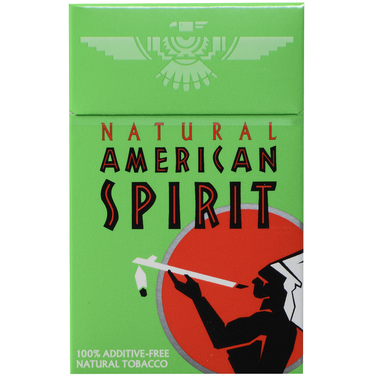 Lip_American Spirit Menthol Mellow Taste Medium Green Hard Pack