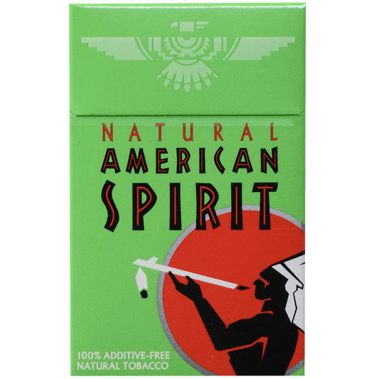 Lip_American Spirit Menthol Mellow Taste Medium Green Hard Pack