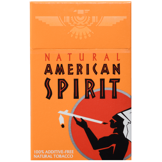 Lip_American Spirit Smooth Mellow Taste Orange Hard Pack
