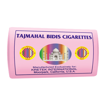 Lip_Tajmahal Regular Bidis 10/20 Packs
