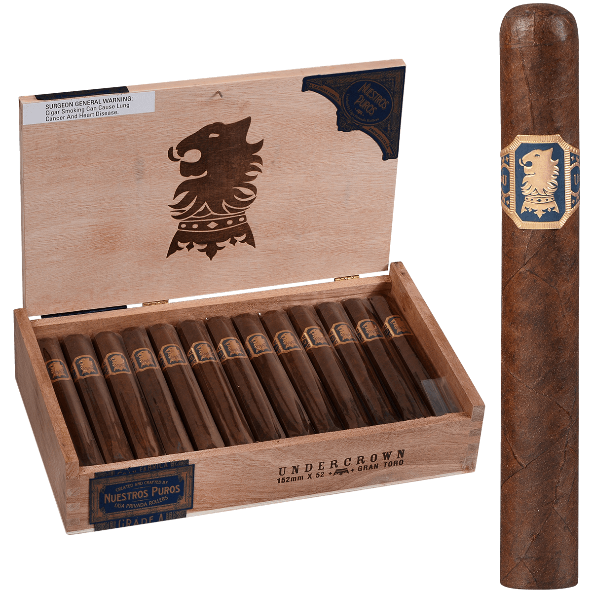 Undercrown Maduro Gran Toro 25 Ct. Box 6.00X52