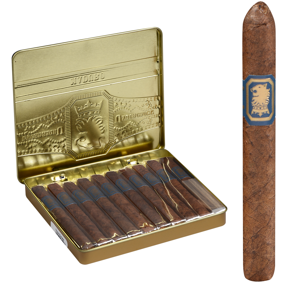 Undercrown Maduro Coronets 5/10 Tins 4.00X32