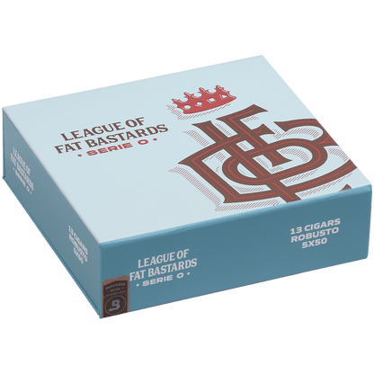 League Of Fat Bastards Serie O Robusto 13 Ct. Box 5.00X50