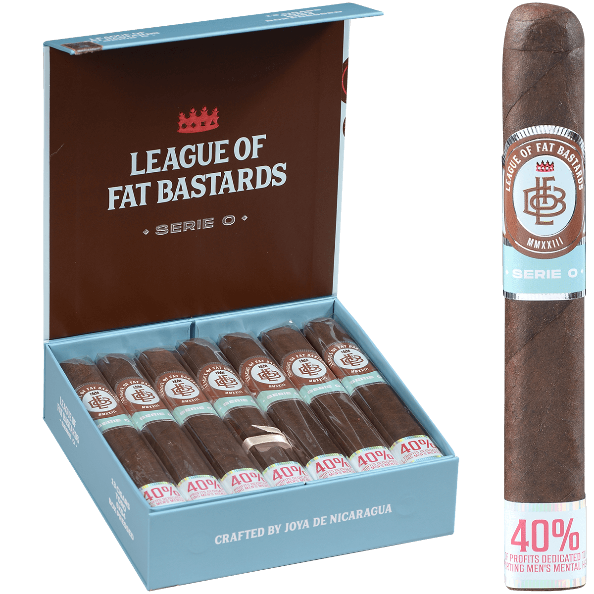 League Of Fat Bastards Serie O Toro 13 Ct. Box 6.00X54