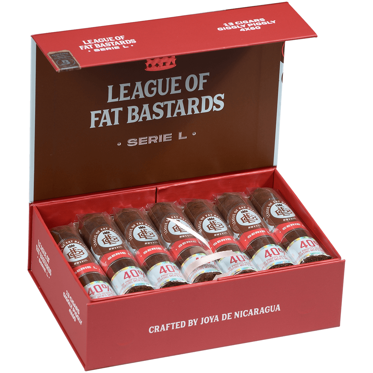 League Of Fat Bastards Serie L Giggly Piggly 13 Ct. Box 4.00X60