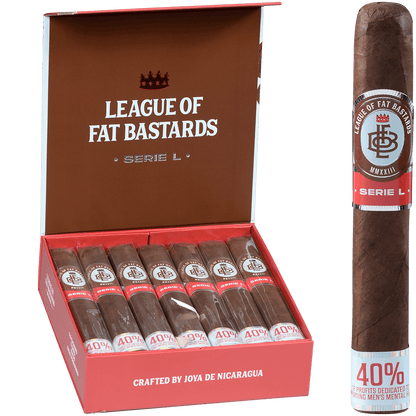 League Of Fat Bastards Serie L Toro 13 Ct. Box 6.00X54