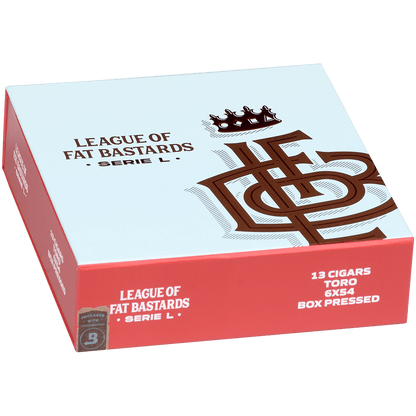League Of Fat Bastards Serie L Toro 13 Ct. Box 6.00X54