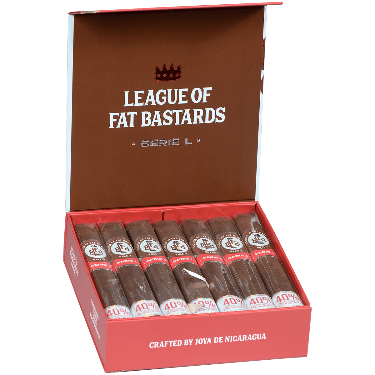 League Of Fat Bastards Serie L Toro 13 Ct. Box 6.00X54