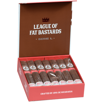 League Of Fat Bastards Serie L Toro 13 Ct. Box 6.00X54